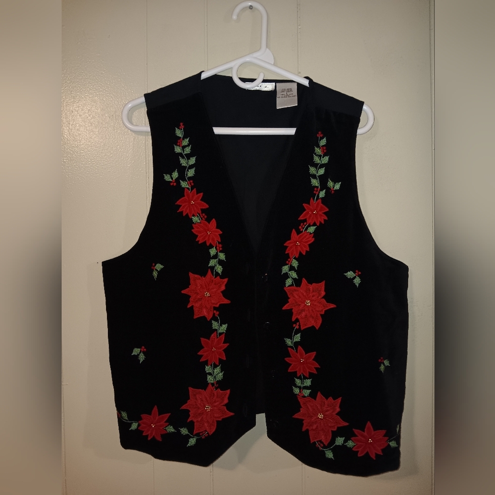 Vintage Holiday Vest